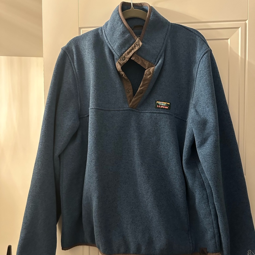 Men's L.L.Bean Sweater Fleece Pullover